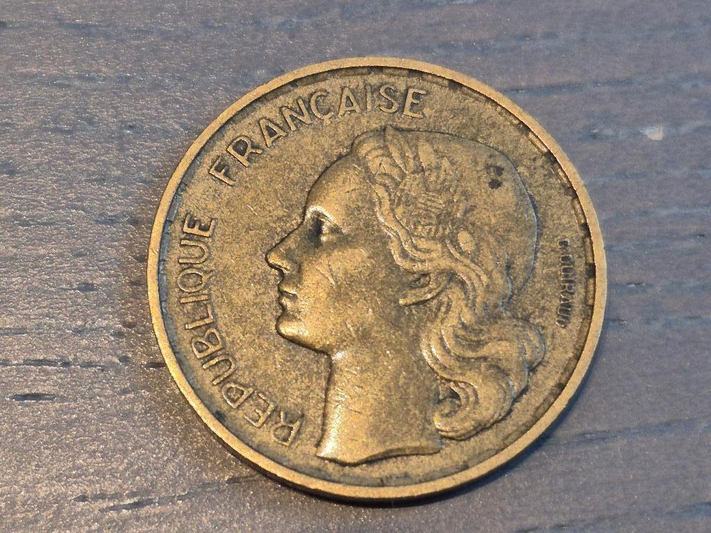 Pièce RF G. Guiraud 20 francs 1951 B, Enlèvement ou Envoi, France