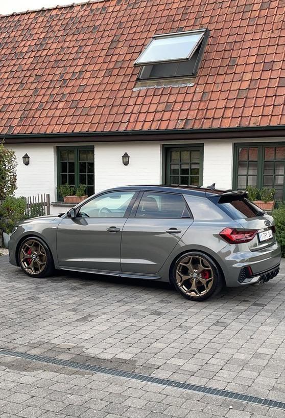 Audi A1 sportback 30tfsi edition one, full s-line, Auto's, A1, Zwart, 5 deurs, Particulier