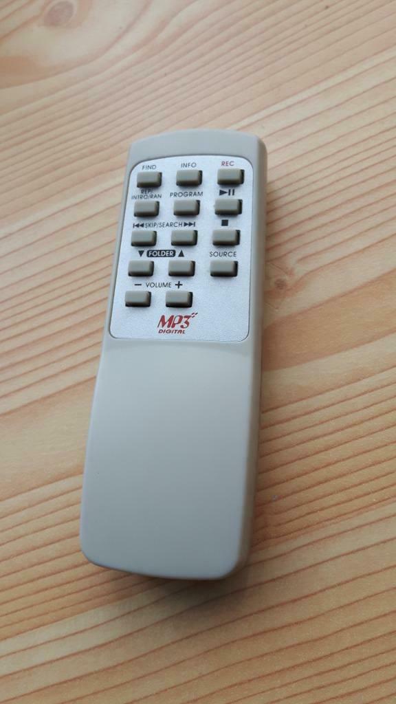 Afstandsbediening MP3  DIGITAL, TV, Hi-fi & Vidéo, Lecteurs Mp3 | Accessoires | Marques Autre, Enlèvement ou Envoi, Utilisé