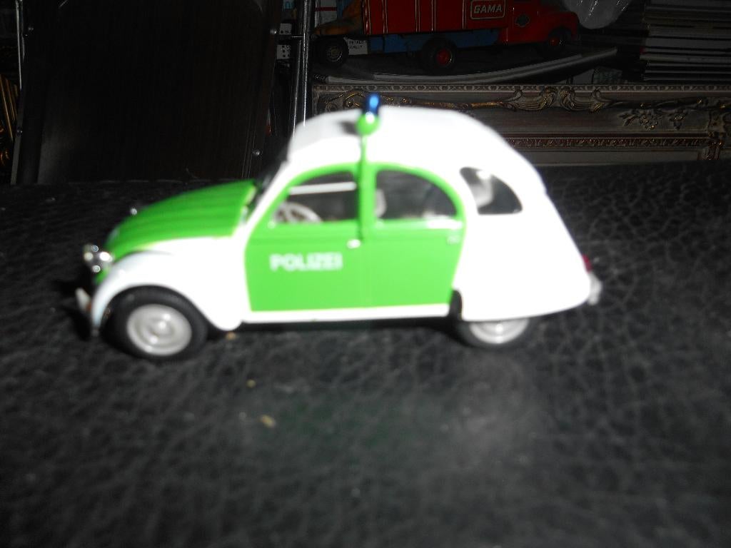 Norev 1/43 Citroën 2CV Polizei, Ophalen of Verzenden, Norev