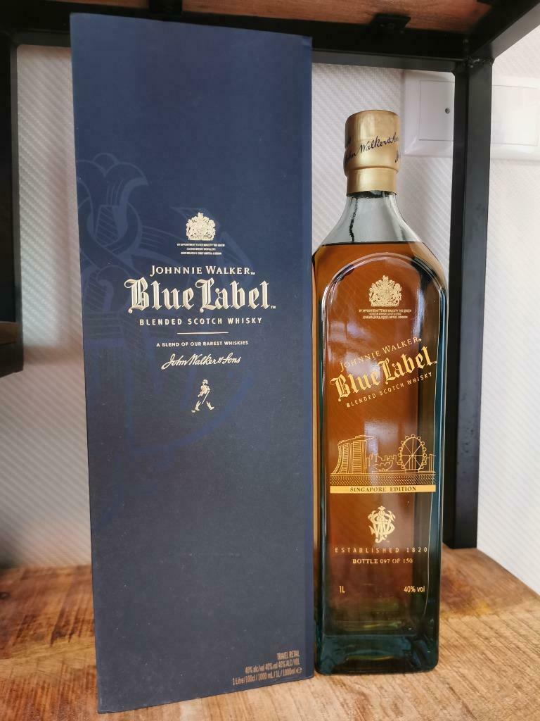 Johnnie Walker - Singapore Skyline Edition - DFS Exclusive, Collections, Vins, Neuf, Autres régions, Enlèvement ou Envoi, Pleine