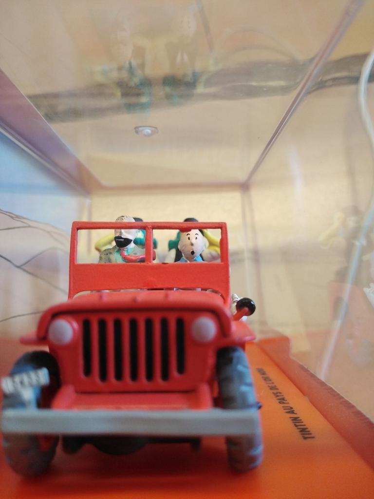 Willis MB 1943 Tintin aux pays de l'or noir, Enlèvement ou Envoi, Tintin
