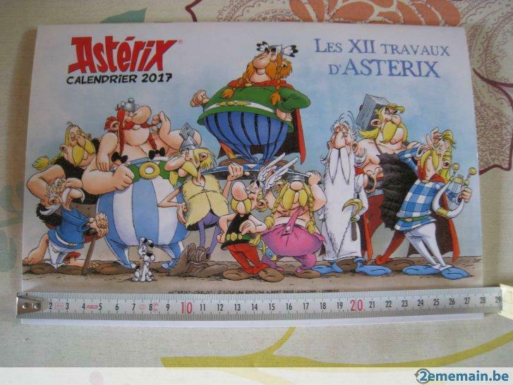 Calendrier bd asterix, Collections, Envoi, Astérix et Obélix, Neuf, Autres types