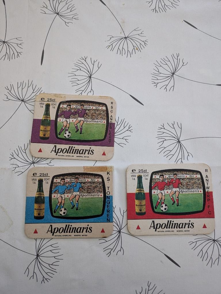 Apollinaris voetbal, Ophalen of Verzenden, Gebruikt