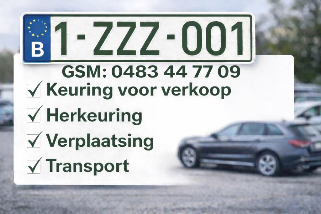 Z platen Keuring auto, Services & Professionnels, Service 24h/24, Apk-keuring