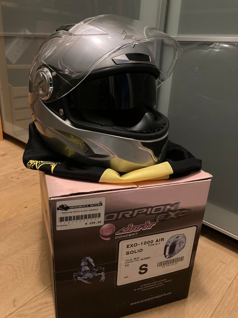 Casque de moto Scorpion (taille S/ 56 cm), Autres marques, Seconde main, Casque intégral, Enlèvement