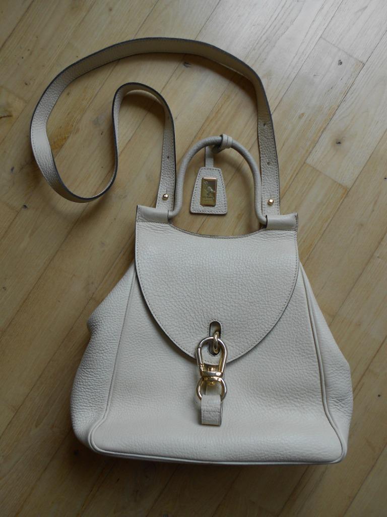 sac en cuir blanc besace de Belon, Autres marques, Cuir, Enlèvement ou Envoi, Utilisé