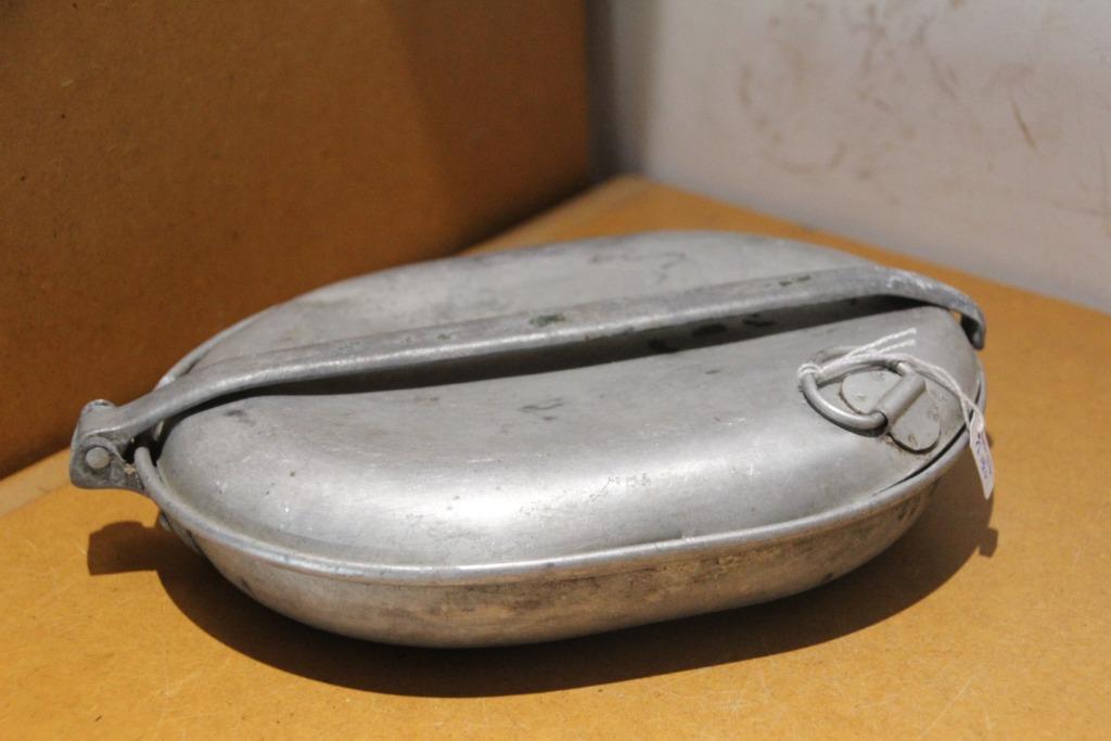 US WW1 Eetketels M-1918 „Made in France”, Verzenden, Landmacht, Kleding of Schoenen