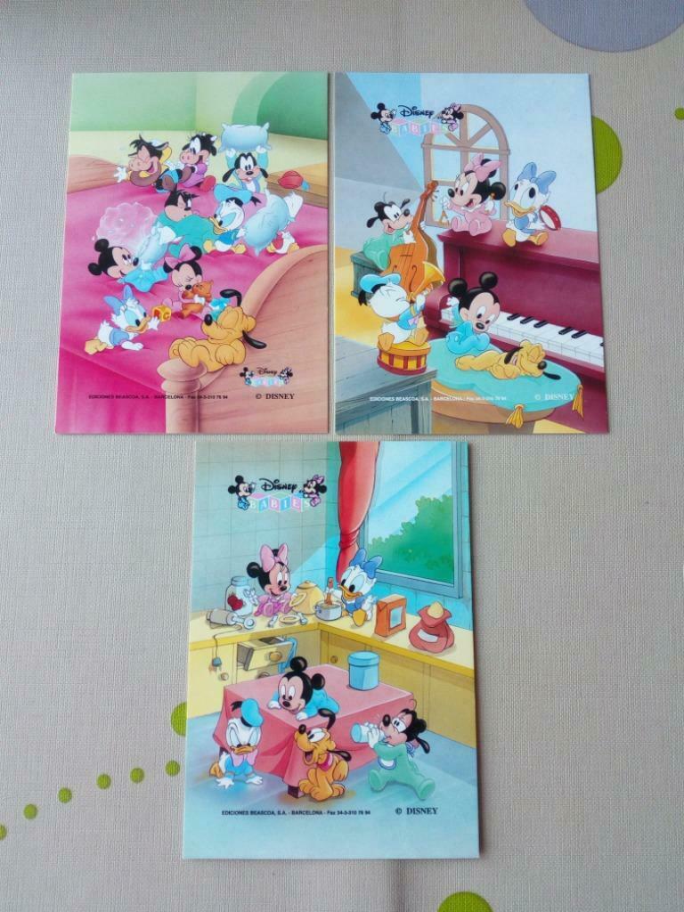 Themakaarten Disney Babies N 92 - 98 - 99, Verzamelen, Ophalen