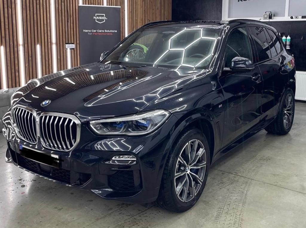 BMWX5xDrive45efulloptionIPuurverbrandingsmotor97000km laser, Auto's, Automaat, Overige kleuren, Leder, 29 g/km