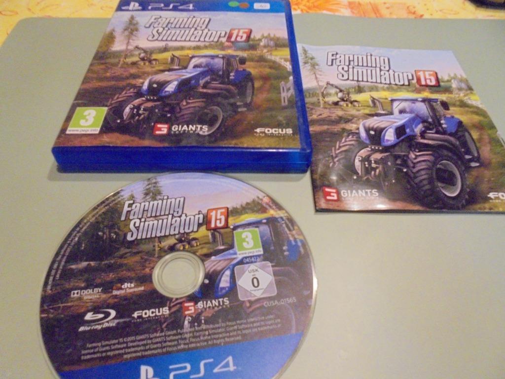 Playstation 4 Farming Simulator 15 (CIB), 1 joueur, Enlèvement ou Envoi, Utilisé, À partir de 3 ans