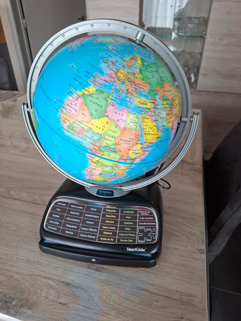 Globe interactif Oregon, Enlèvement