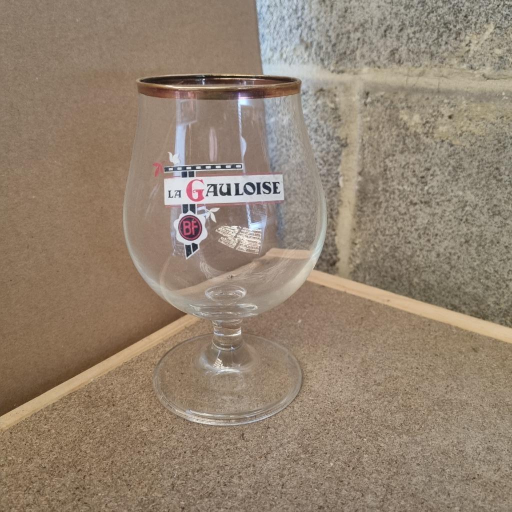 Verre La Gauloise, Ophalen of Verzenden, Gebruikt, Glas of Glazen, Overige merken