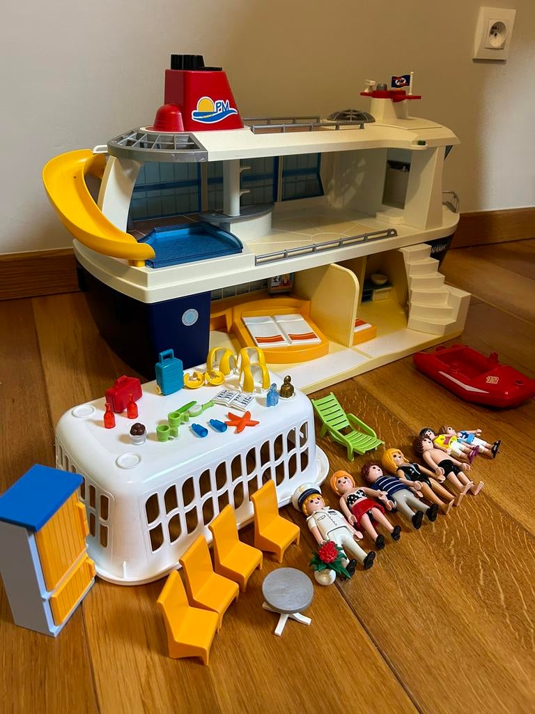 Playmobil cruiseschip, Ophalen