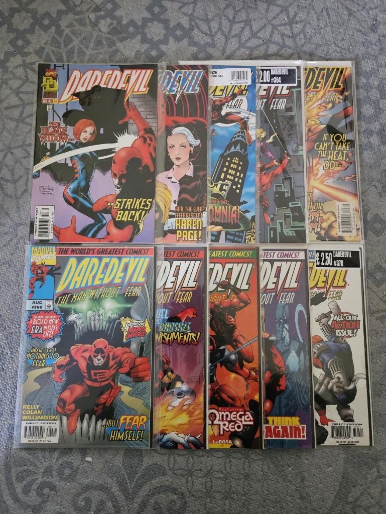 Daredevil (vol.1) #361-370 (1997), Complete serie of reeks, Ophalen, Gelezen