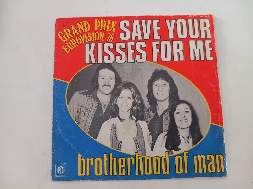 Vinyl 7" single Brotherhood of Man Pop Eurovisie Eurosong, Cd's en Dvd's, Vinyl Singles, Ophalen of Verzenden, Pop