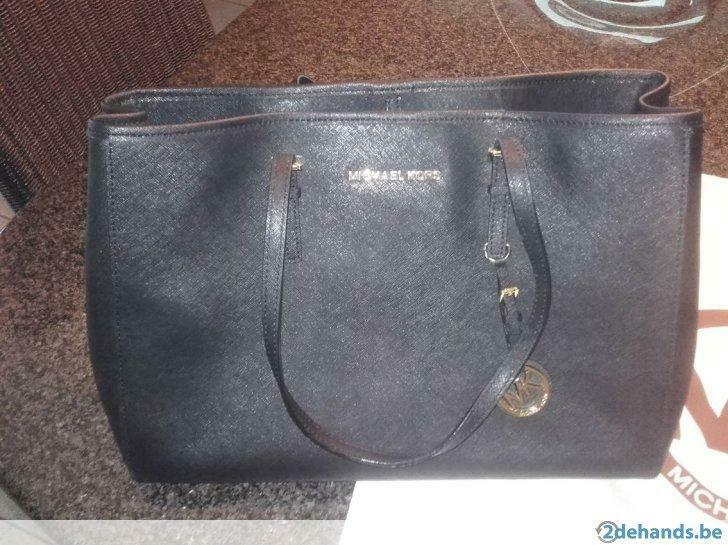 zwarte Michael kors als nieuw, Enlèvement ou Envoi, Neuf, Noir