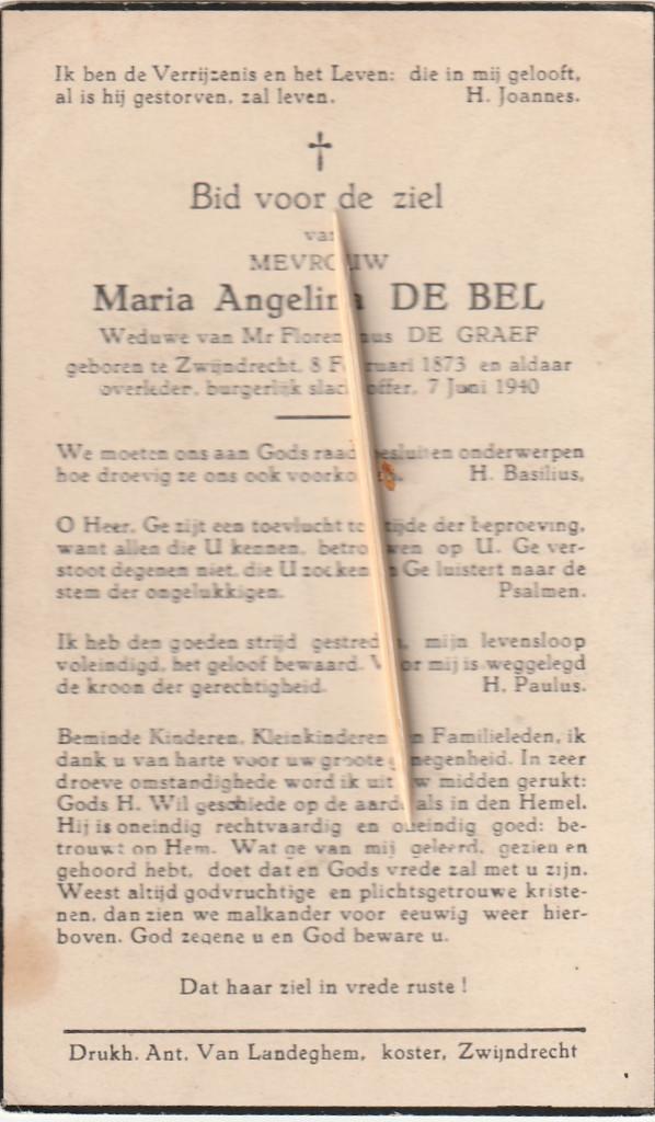 Oorlogsslachtoffer 1940-45, Verzamelen, Bidprentjes en Rouwkaarten, Verzenden