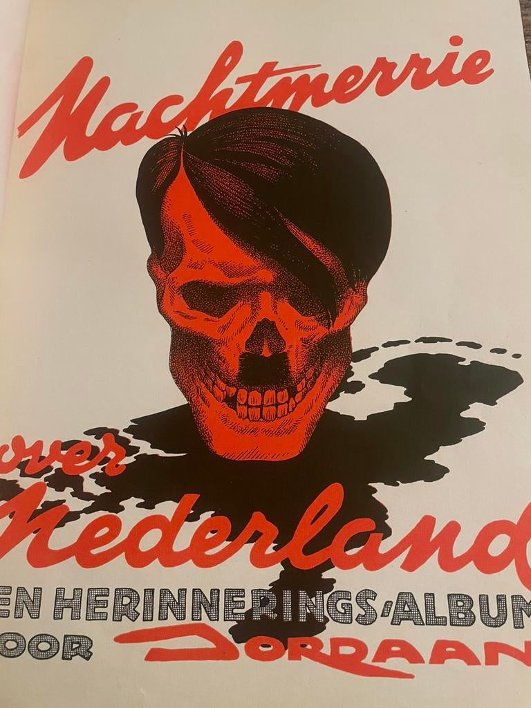 Propaganda spotprenten de groene hc 1940-45 adolf hitler, Verzamelen, Militaria | Tweede Wereldoorlog, Ophalen of Verzenden
