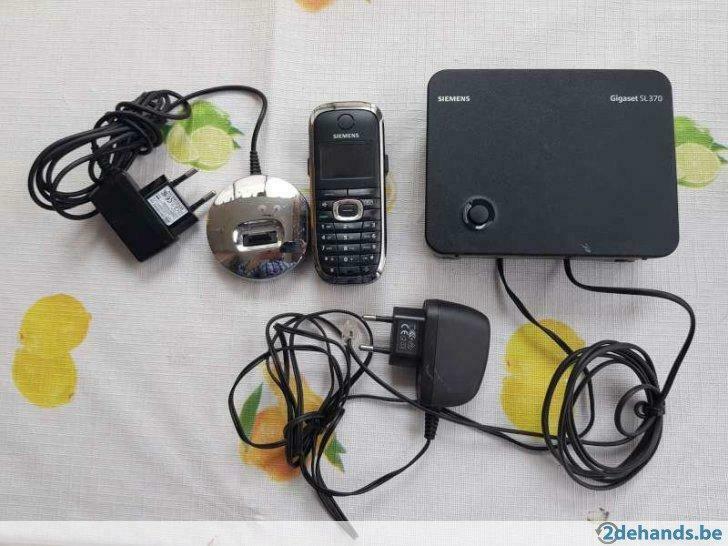 draadloze Telefoon Siemen Gigaset SL370, Telecommunicatie, Ophalen, Gebruikt