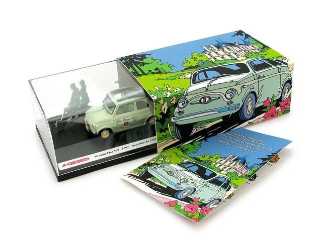 Brumm Fiat 500 oldtimer 1/43 limited edition, Ophalen of Verzenden, Nieuw, Auto, Overige merken