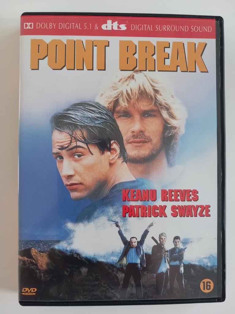 Dvd Point Break (Actiefilm), Cd's en Dvd's, Ophalen of Verzenden, Zo goed als nieuw, Actie