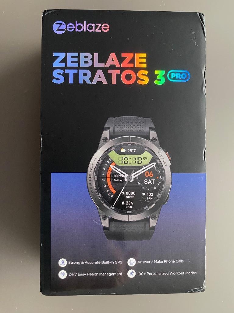 Zeblaze Stratos 3 Pro, Enlèvement ou Envoi, Utilisé, Noir