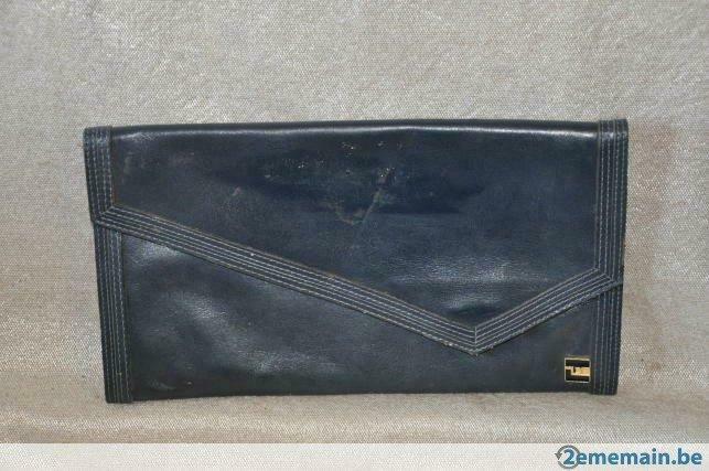 sac pochette de dame ted lapidus n° 11 "vintage", Enlèvement ou Envoi, Utilisé