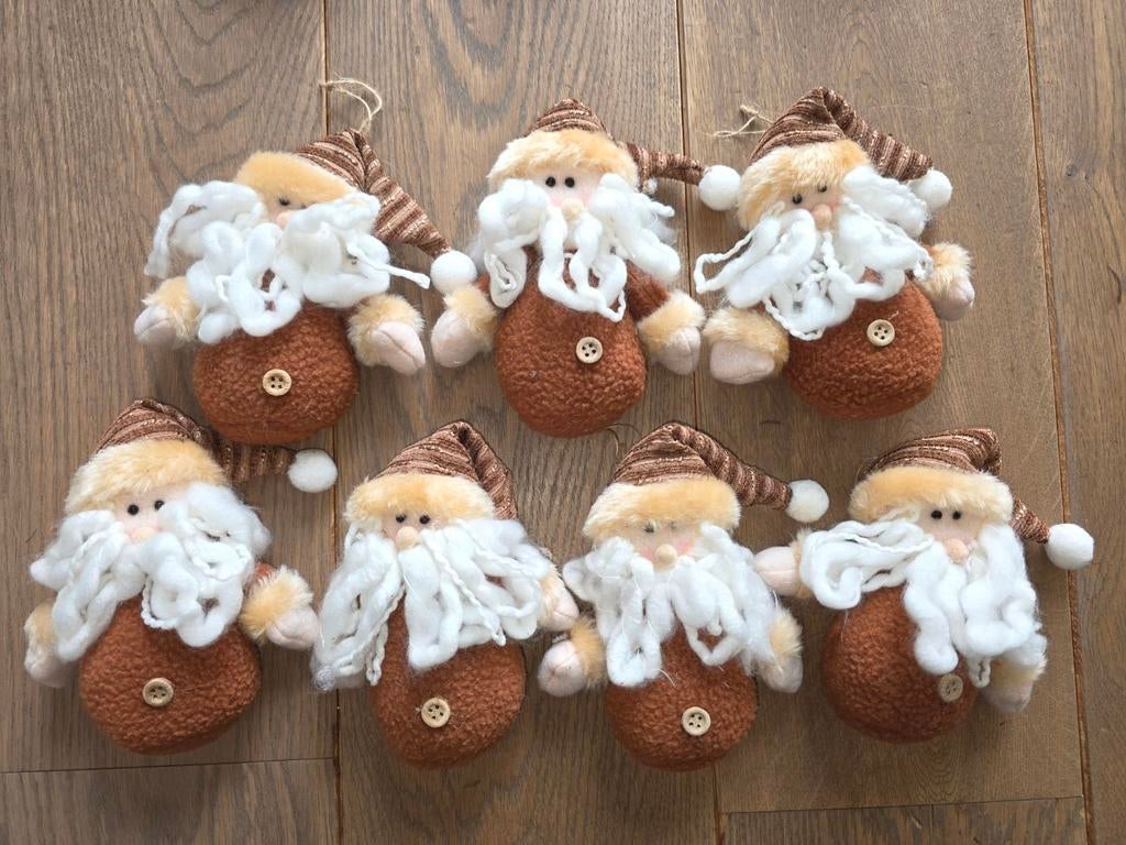 Kerstdecoratie kerstman om in de boom te hangen, Diversen, Kerst, Nieuw, Ophalen of Verzenden