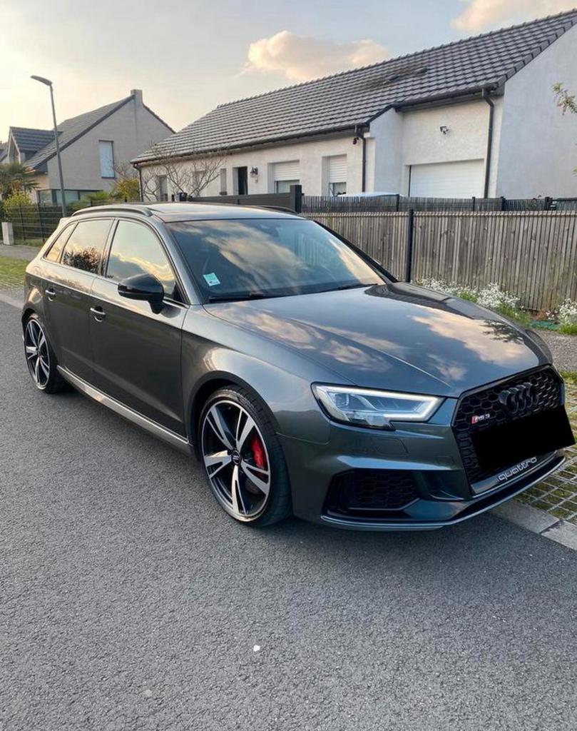 Audi rs3 400ch, Autos, Audi, Particulier, RS3, ABS, Essence, Rouge, Gris, Alcantara, Enlèvement