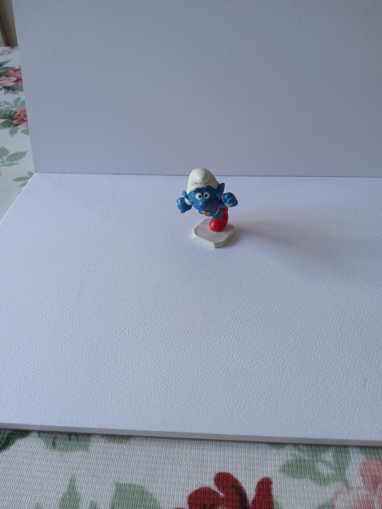 Superman Smurf, Verzamelen, Ophalen of Verzenden, Gebruikt, Poppetje, Figuurtje of Knuffel