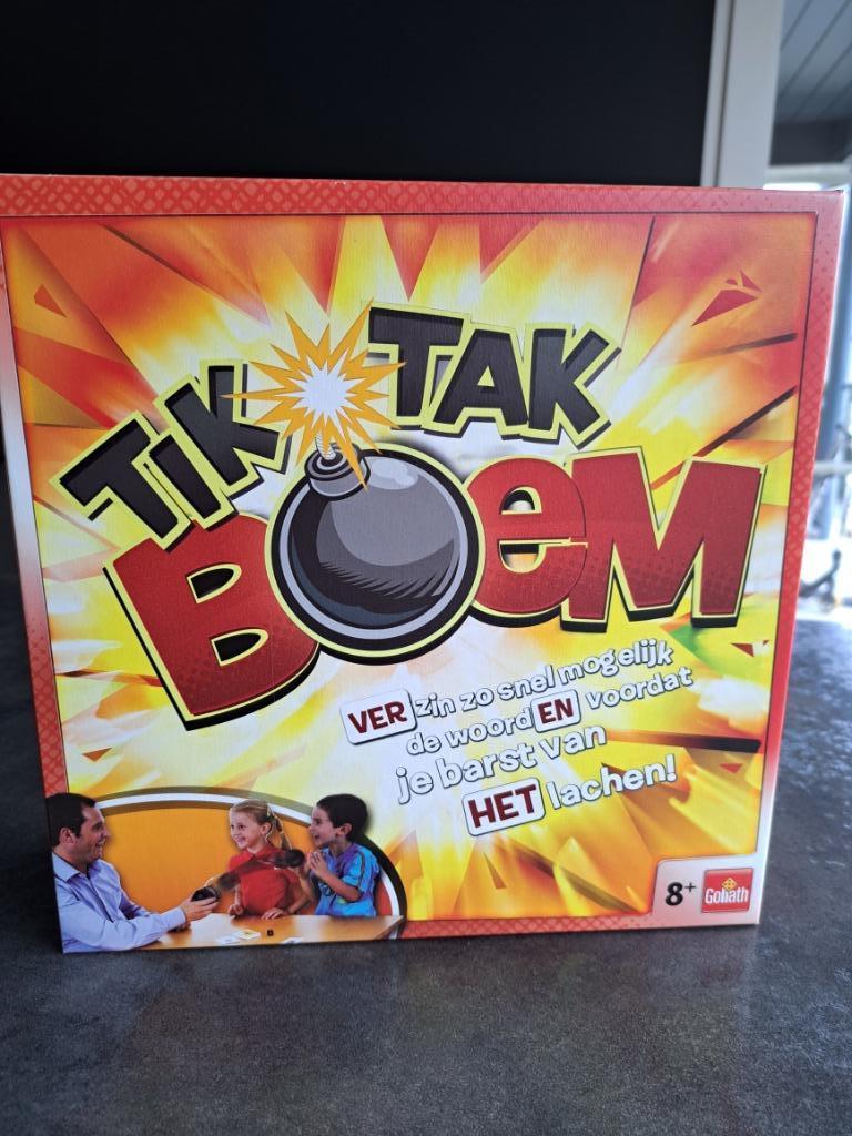 Spel Tik Tak Boem, Vijf spelers of meer, Ophalen of Verzenden, Zo goed als nieuw, Goliath