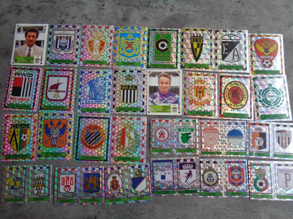 AUTOCOLLANTS PANINI FOOTBALL 95  29X ANNO 1995, Envoi, Comme neuf