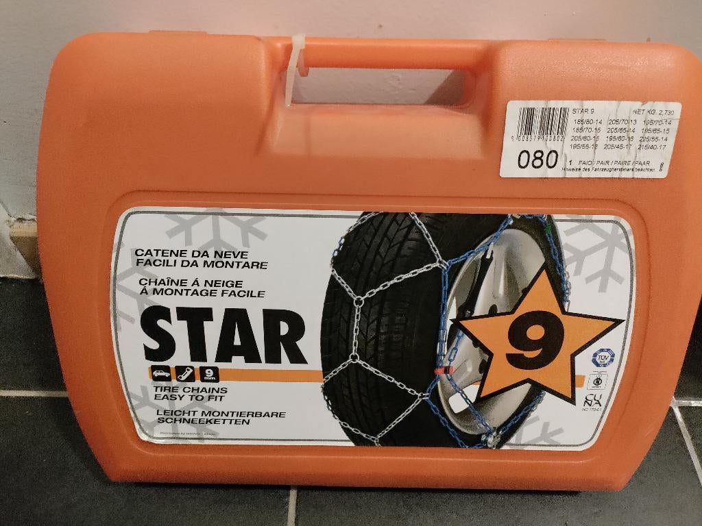 NIEUWE Star sneeuwkettingen, Ophalen, Nieuw