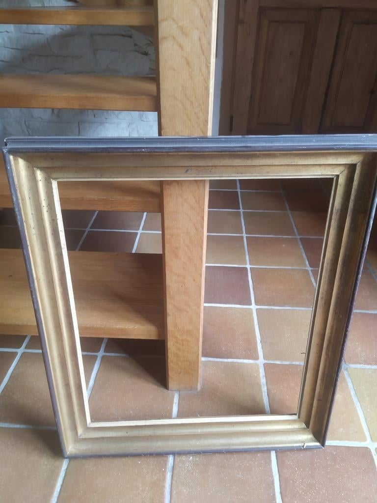 Houten frame, Huis en Inrichting, Woonaccessoires | Lijsten, Ophalen, Gebruikt, Hout