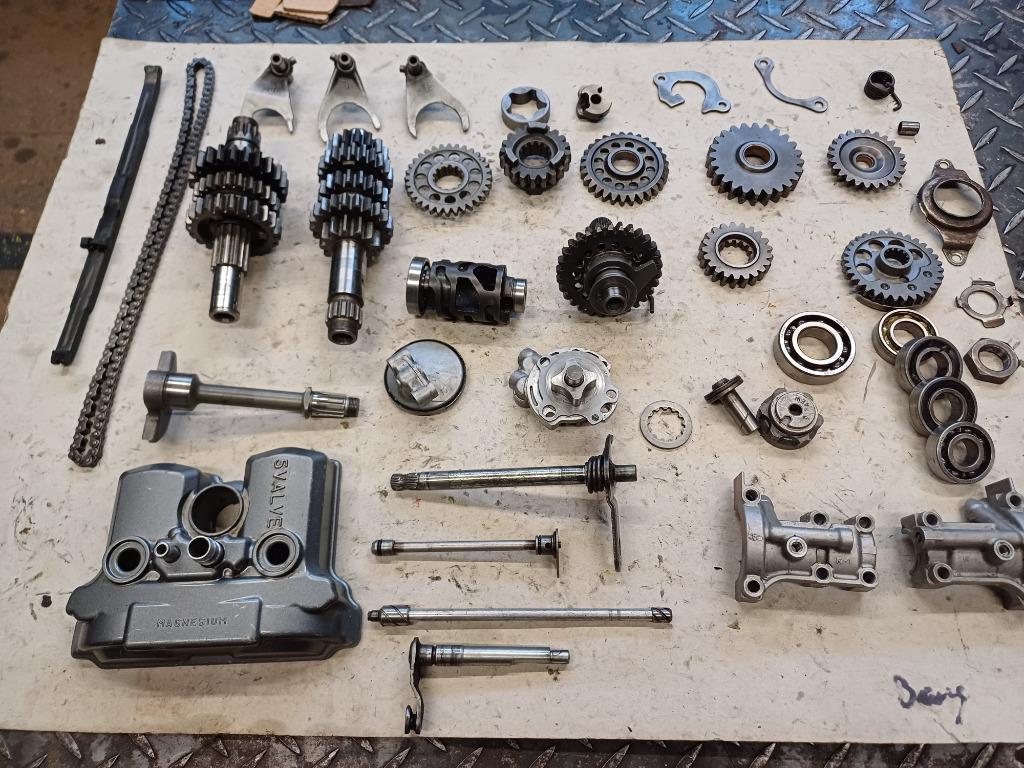 yamaha wr 400 / 426 motorblok onderdelen, Motoren, Ophalen of Verzenden, Gebruikt