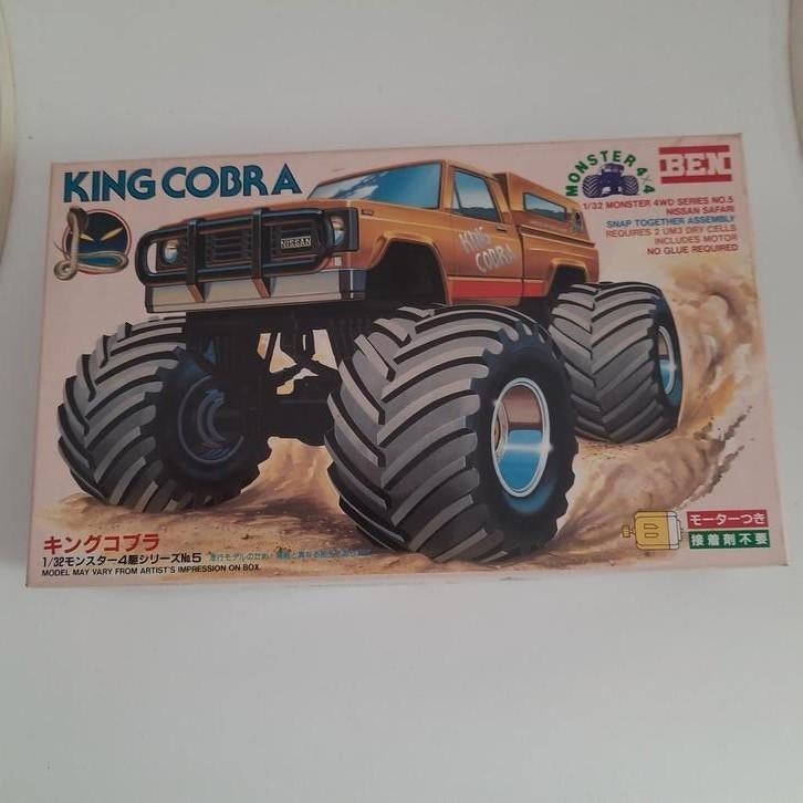 BENO kit 1/32 NISSAN SAFARI KING COBRA*VINTAGE*NEW*, 1:32 tot 1:50, Overige typen, Nieuw, Ophalen