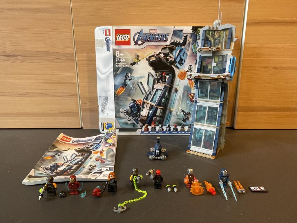Lego Set - Avengers 76166, Ophalen, Zo goed als nieuw, Complete set, Lego