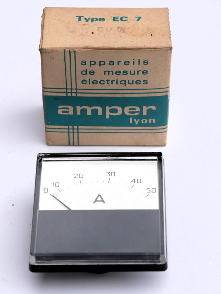 Ampèremetre tableau 50A, Enlèvement ou Envoi