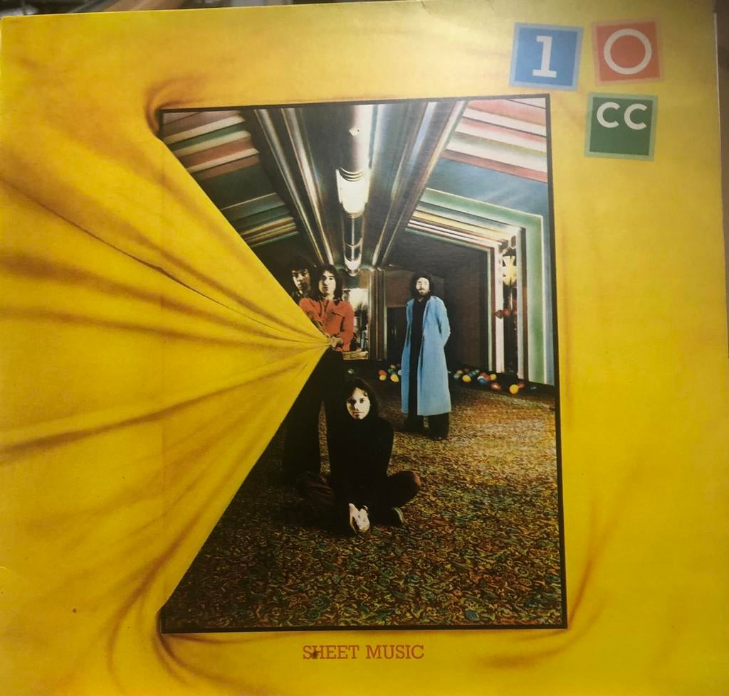 10 cc bladmuziek Lp 33 T, Cd's en Dvd's, Ophalen of Verzenden, Zo goed als nieuw