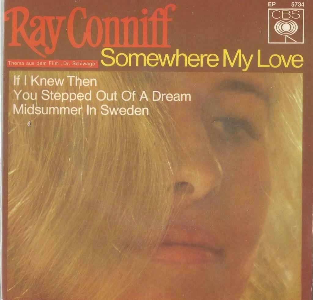 Ray Conniff – Somewhere my love / If I knew then   2 – EP, Ophalen of Verzenden, Gebruikt, Pop