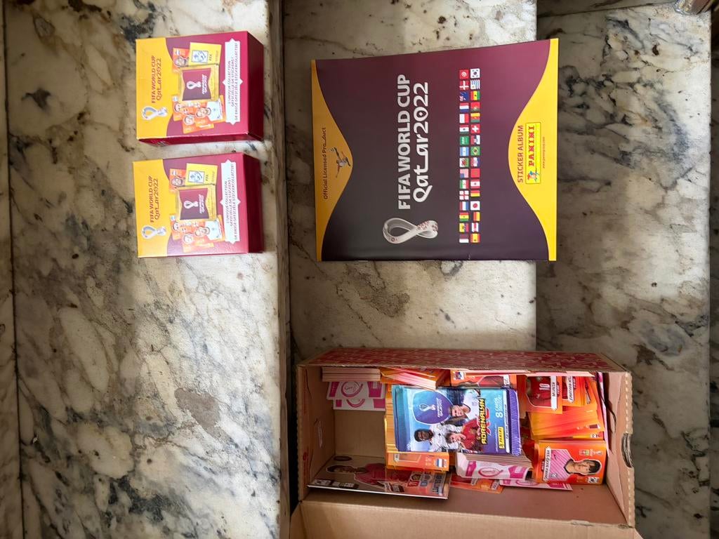 Mondial Catar, figurine plus album, panini