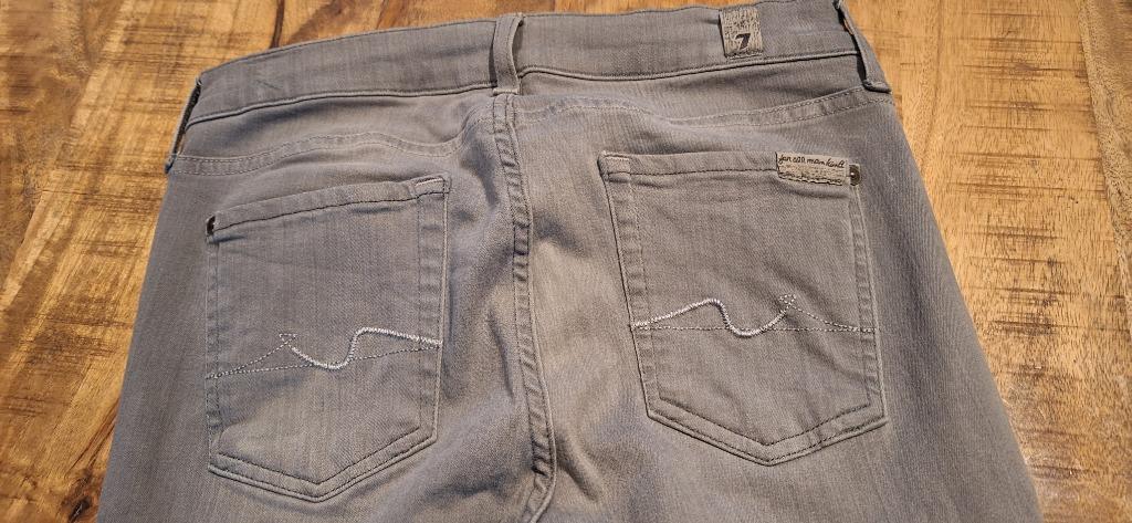 Muisgrijze skinny Seven for all mankind 26, Enlèvement, Comme neuf, Gris, W27 (confection 34) ou plus petit