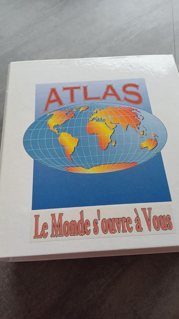 Atlas géographiquefiches collection Atlas, Enlèvement ou Envoi