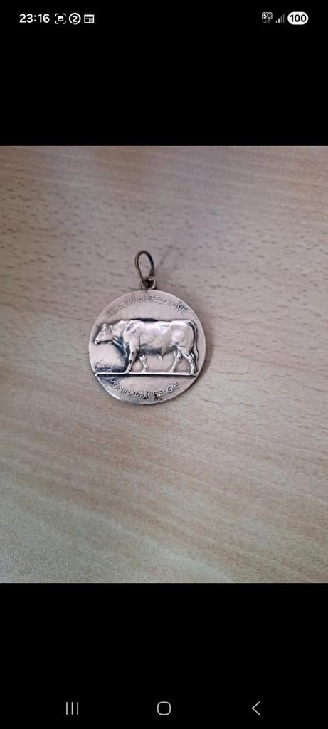 Oude medaille uit 1965, Enlèvement ou Envoi