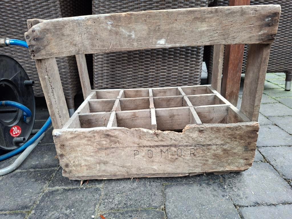 Ancien casier en bois range bouteilles, Enlèvement ou Envoi, Bois