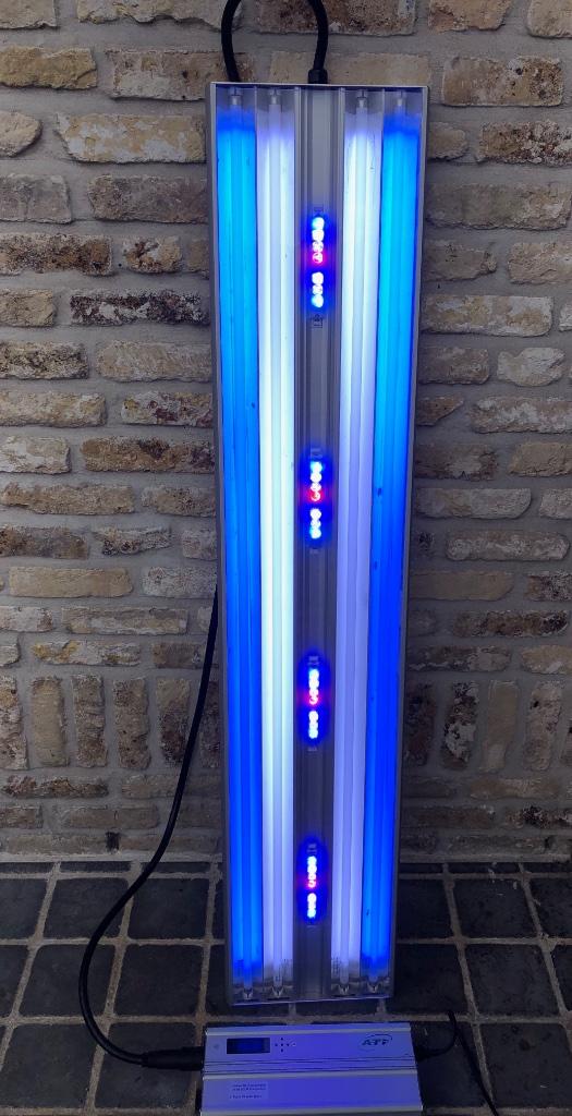 ATI Hybrid 4x75w Led + 4x80w T5, Enlèvement