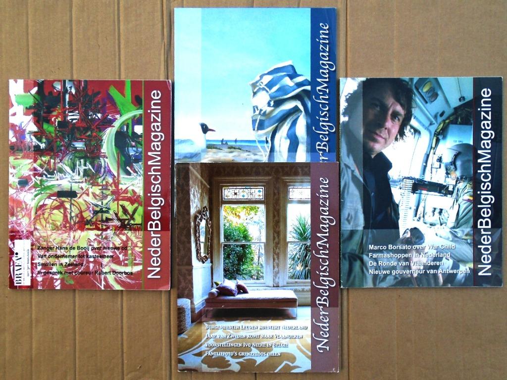 NederBelgischMagazine - 2006/2010 - 1ste druk glossy magaz., Ophalen of Verzenden, 1980 tot heden, Tijdschrift