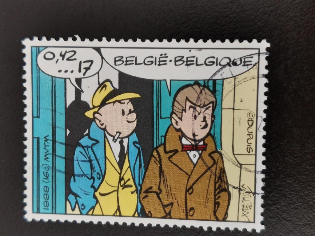Belgique 1999 - bandes dessinées - Gil Jourdan, Enlèvement ou Envoi, Affranchi