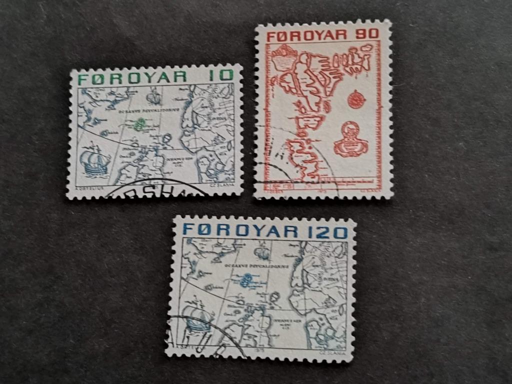 Îles Féroé/Foroyar 1975 - cartes, Timbres & Monnaies, Timbres | Europe | Scandinavie, Enlèvement ou Envoi, Danemark, Affranchi